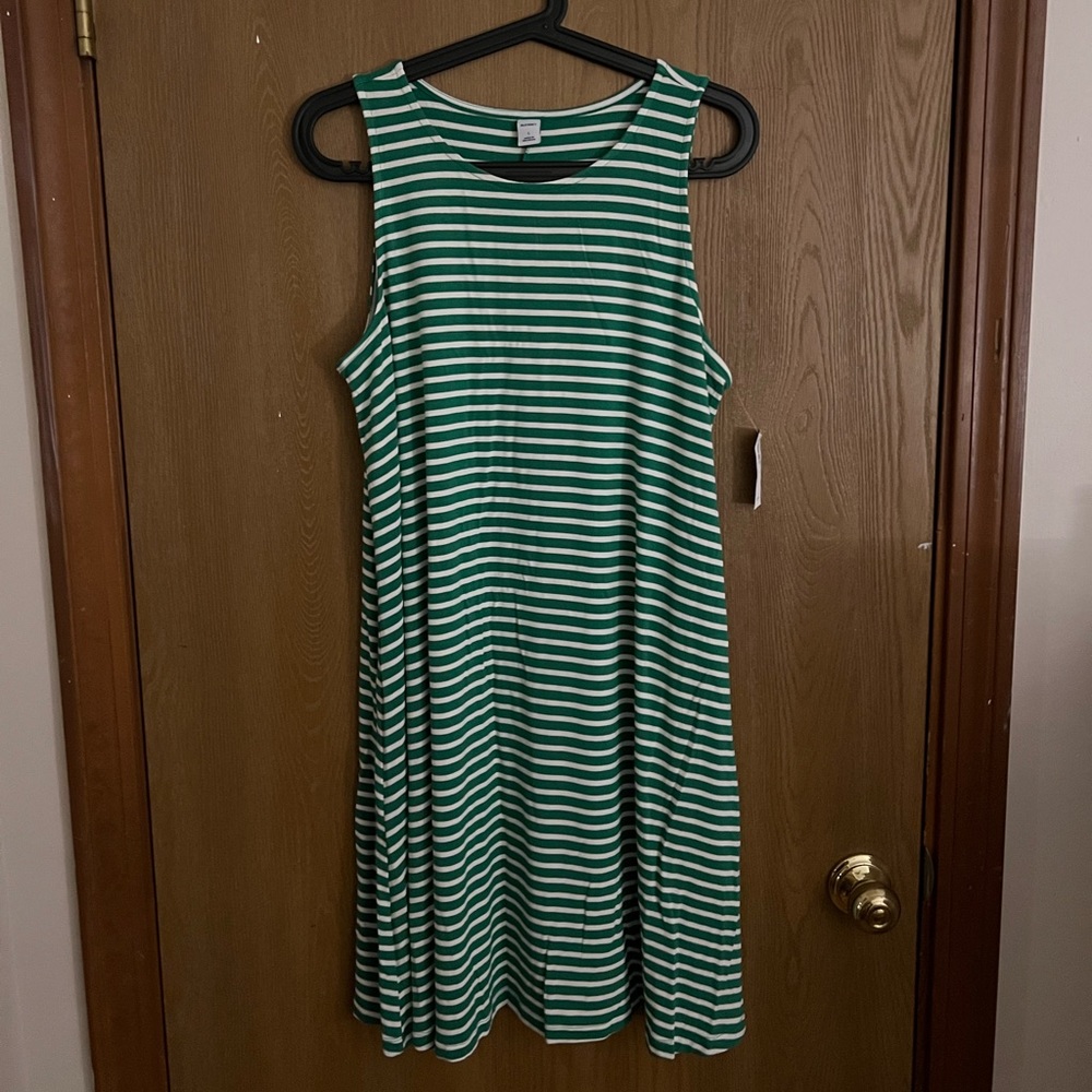 NWT Old Navy Striped Swing Dress